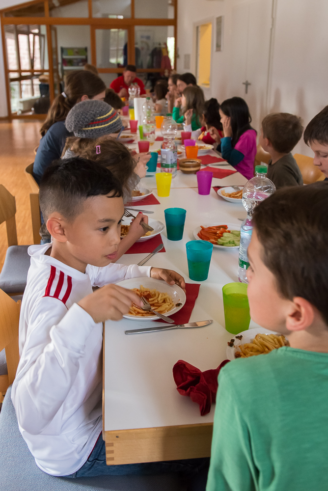 Gemeinsames Abendessen