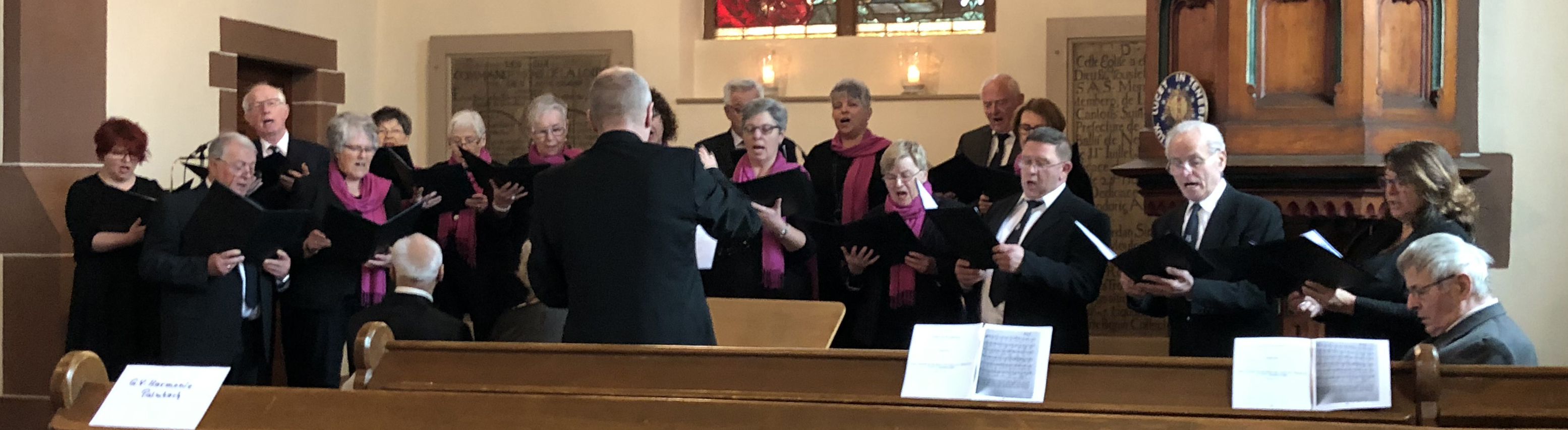 Der Stammchor umrahmt den Gottesdienst zur goldenen Hochzeit © Privat