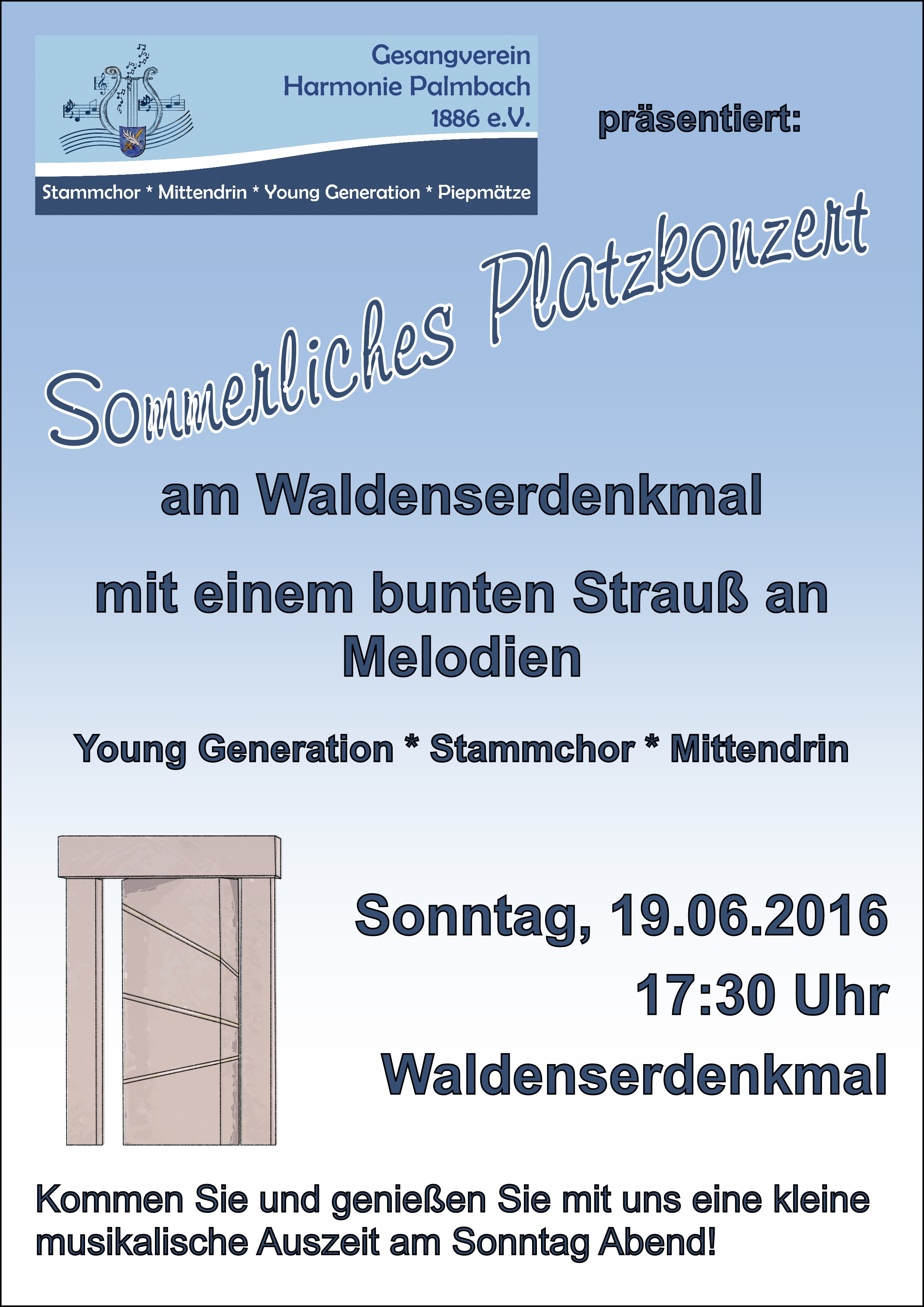 Sommerliches Platzkonzert