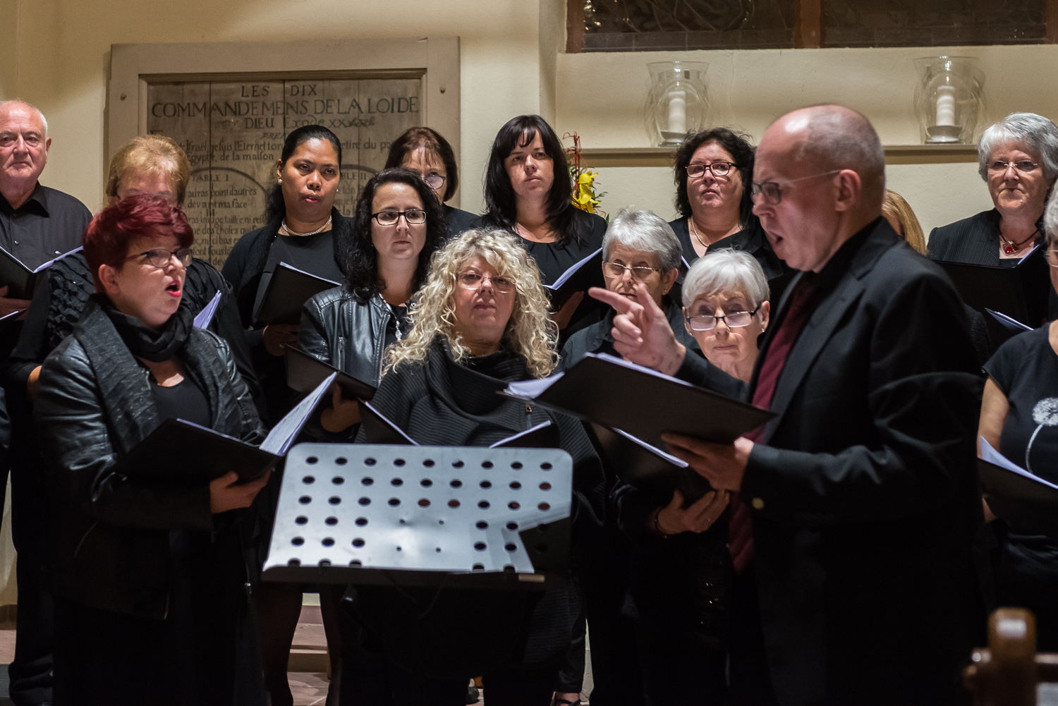 Jubilate - Psalmgesang bei "Aller Augen warten auf Dich, Herre" © Harmonie Palmbach/Mario Abel