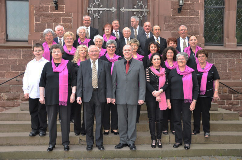 Der Chor im Jubiläumsjahr 2011 © Harmonie Palmbach